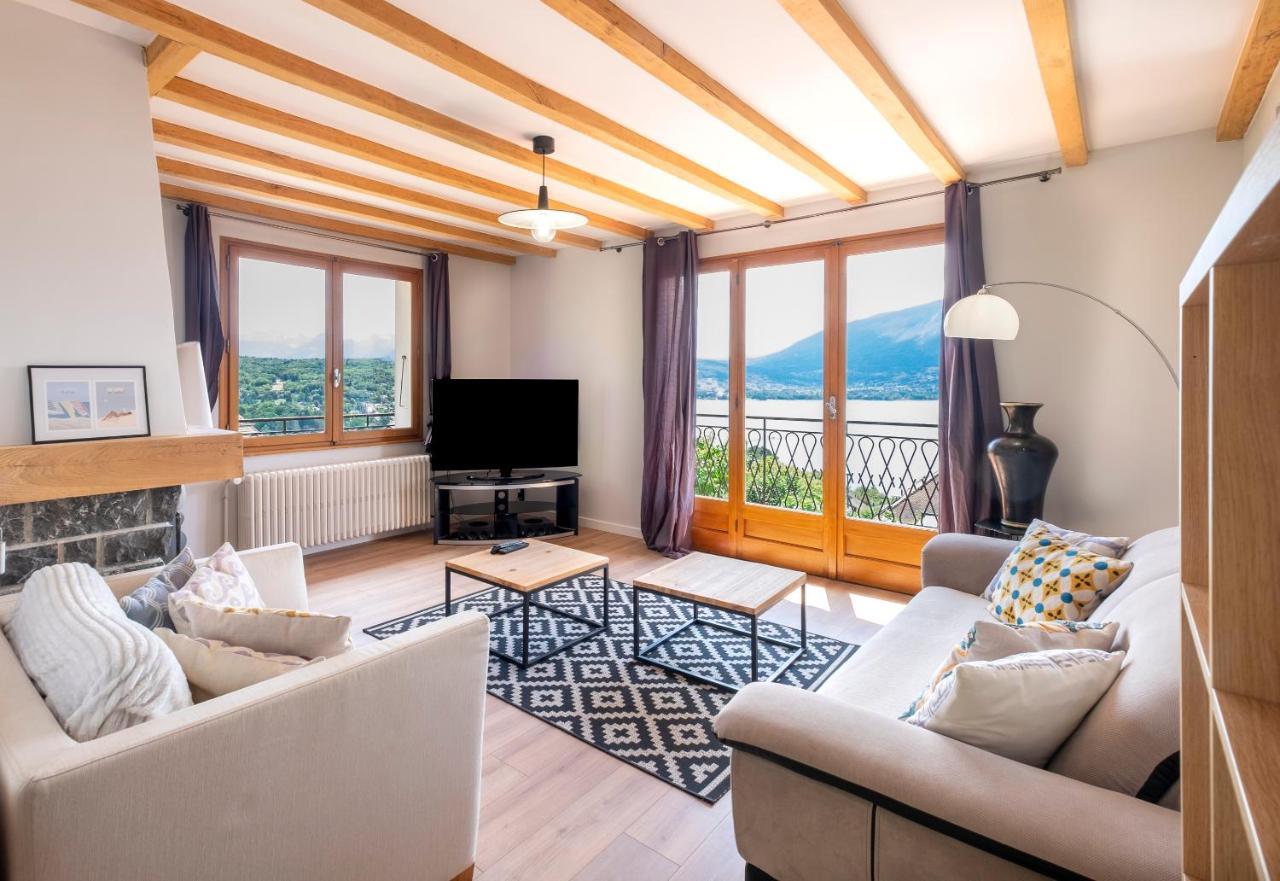 דירות וויריר-דו-לאק T4 Avec Vue Imprenable Sur Le Lac D'Annecy מראה חיצוני תמונה