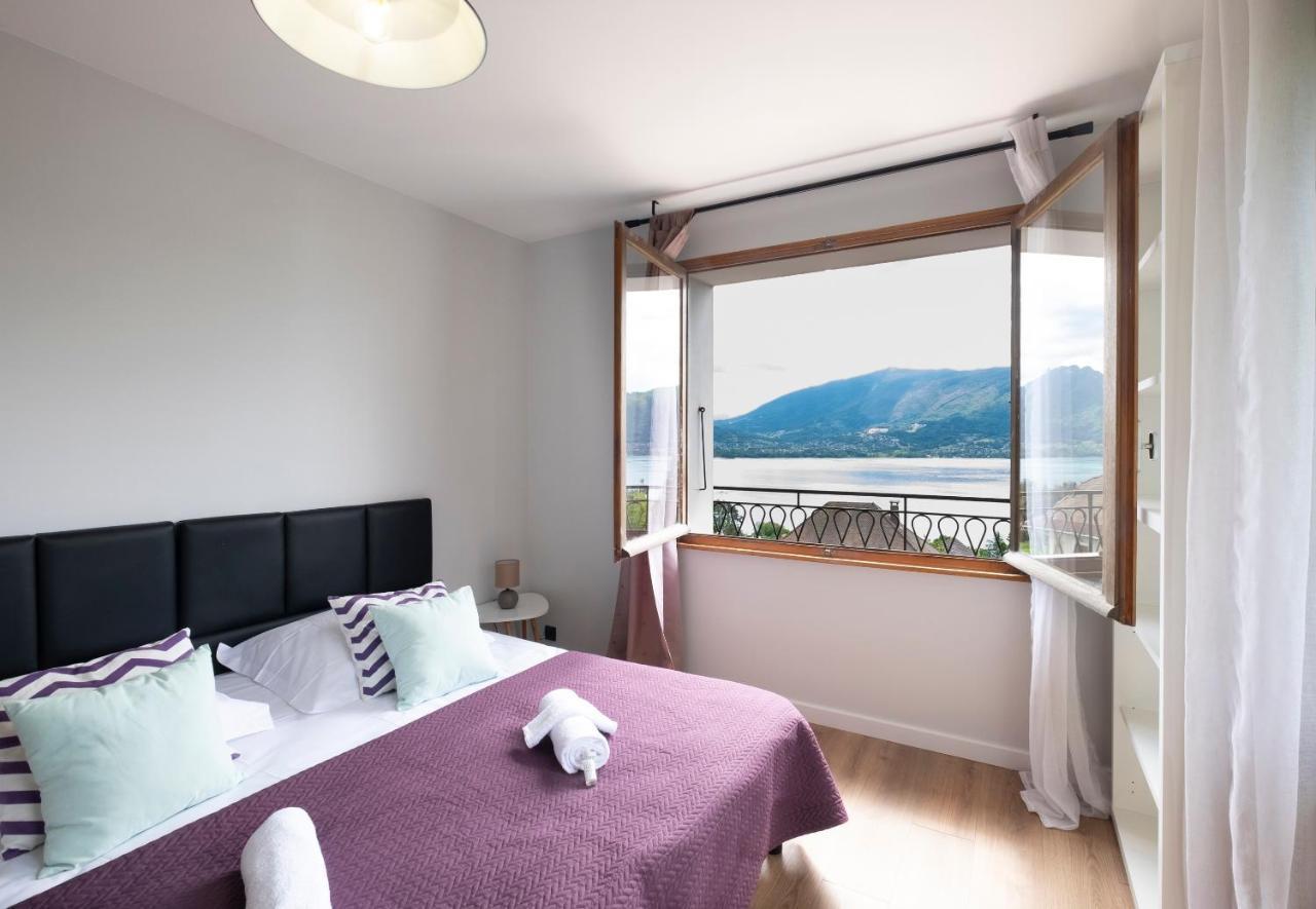 דירות וויריר-דו-לאק T4 Avec Vue Imprenable Sur Le Lac D'Annecy מראה חיצוני תמונה